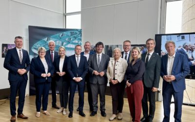 Niederrhein-Abgeordnete beraten mit dem Bahnbevollmächtigten Dr. Jens Gräfer